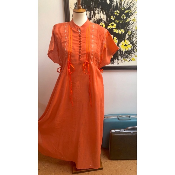 orange caftan